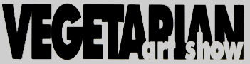 vegetarian art show logo